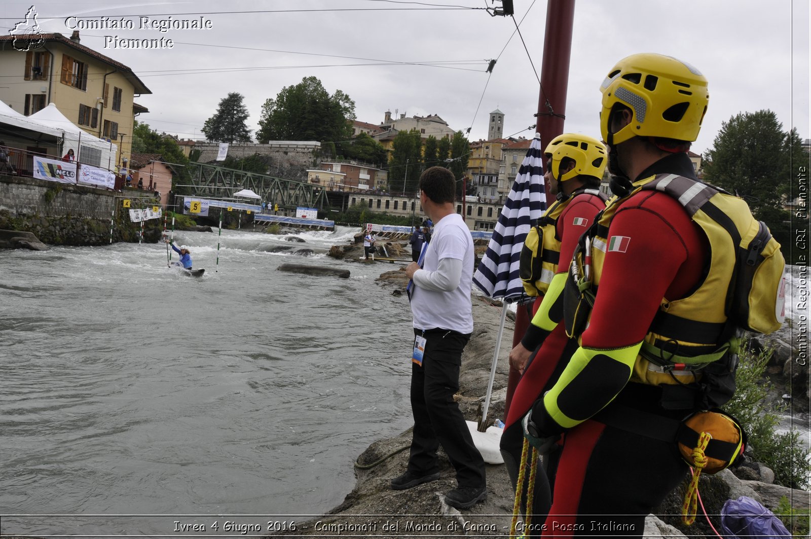 Ivrea 4 Giugno 2016 - Campionati del Mondo di Canoa - Croce Rossa Italiana- Comitato Regionale del Piemonte