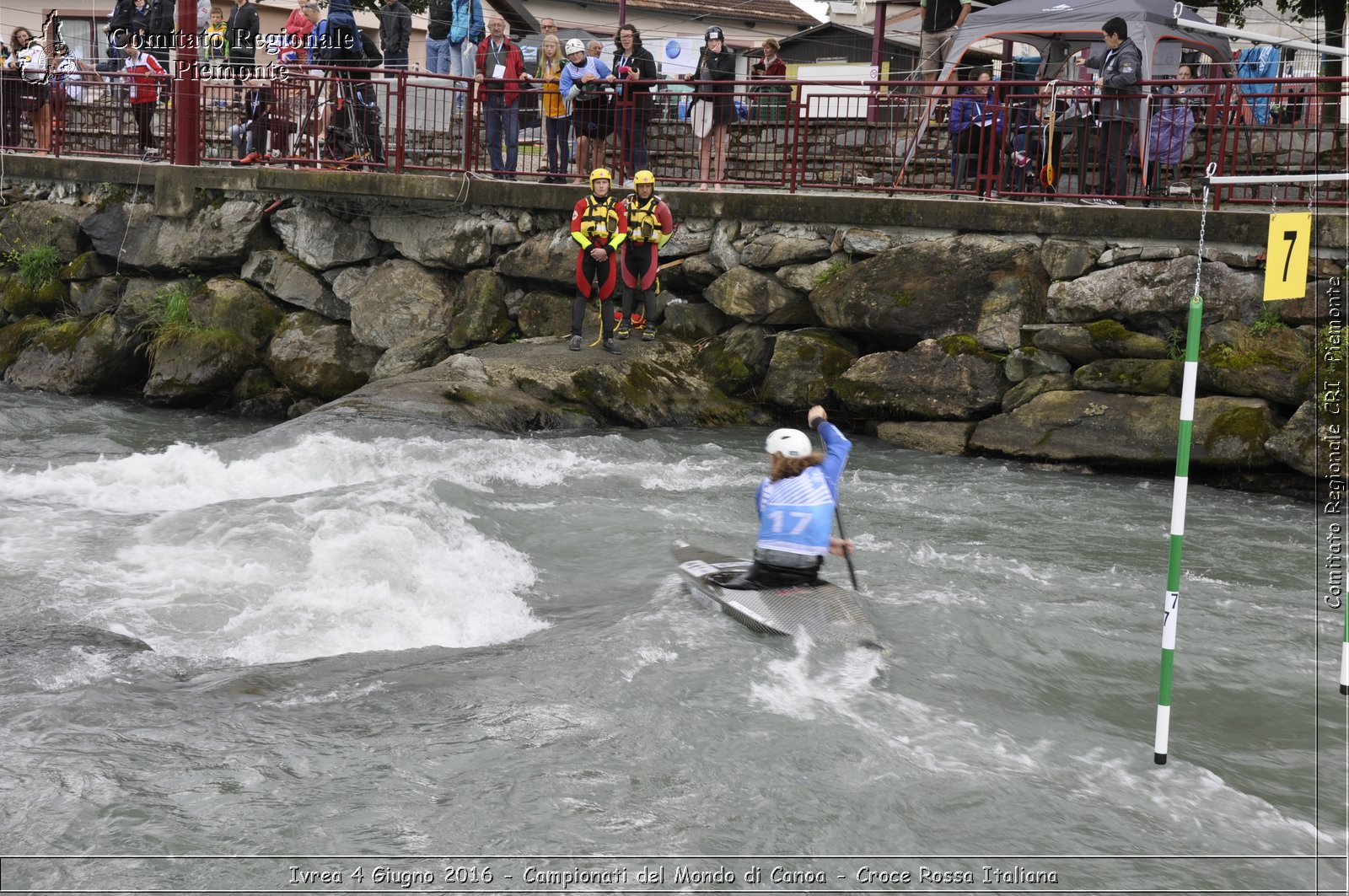 Ivrea 4 Giugno 2016 - Campionati del Mondo di Canoa - Croce Rossa Italiana- Comitato Regionale del Piemonte