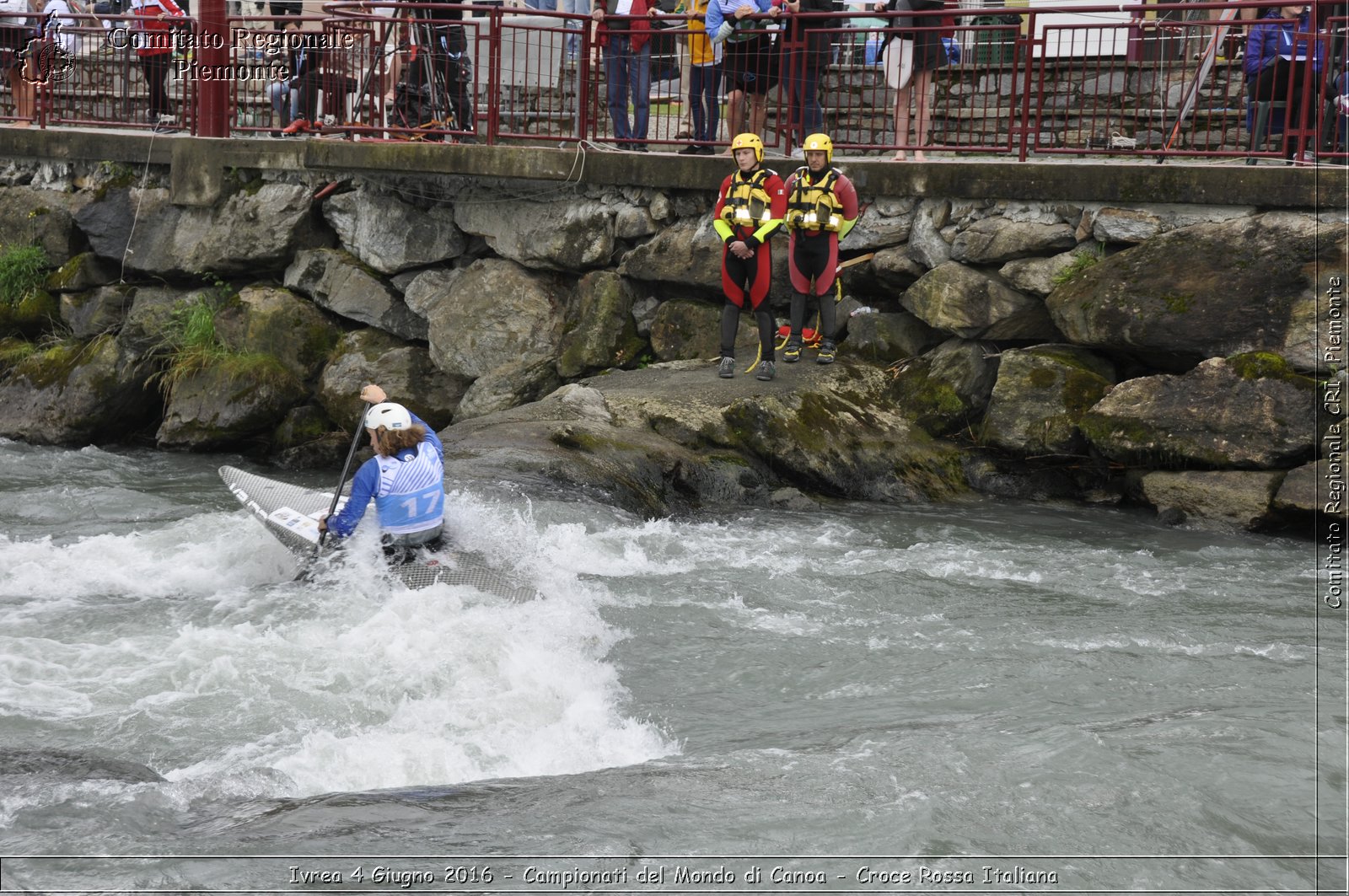 Ivrea 4 Giugno 2016 - Campionati del Mondo di Canoa - Croce Rossa Italiana- Comitato Regionale del Piemonte