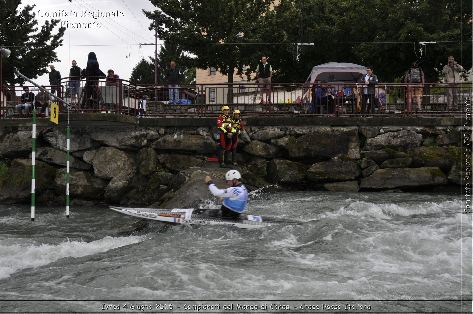 Ivrea 4 Giugno 2016 - Campionati del Mondo di Canoa - Croce Rossa Italiana- Comitato Regionale del Piemonte