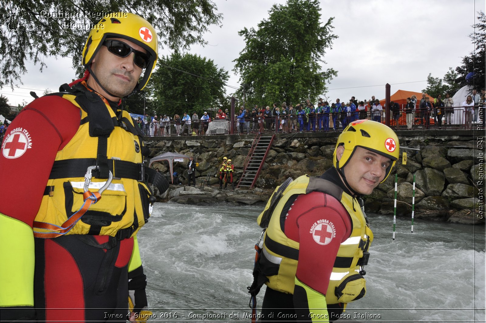 Ivrea 4 Giugno 2016 - Campionati del Mondo di Canoa - Croce Rossa Italiana- Comitato Regionale del Piemonte