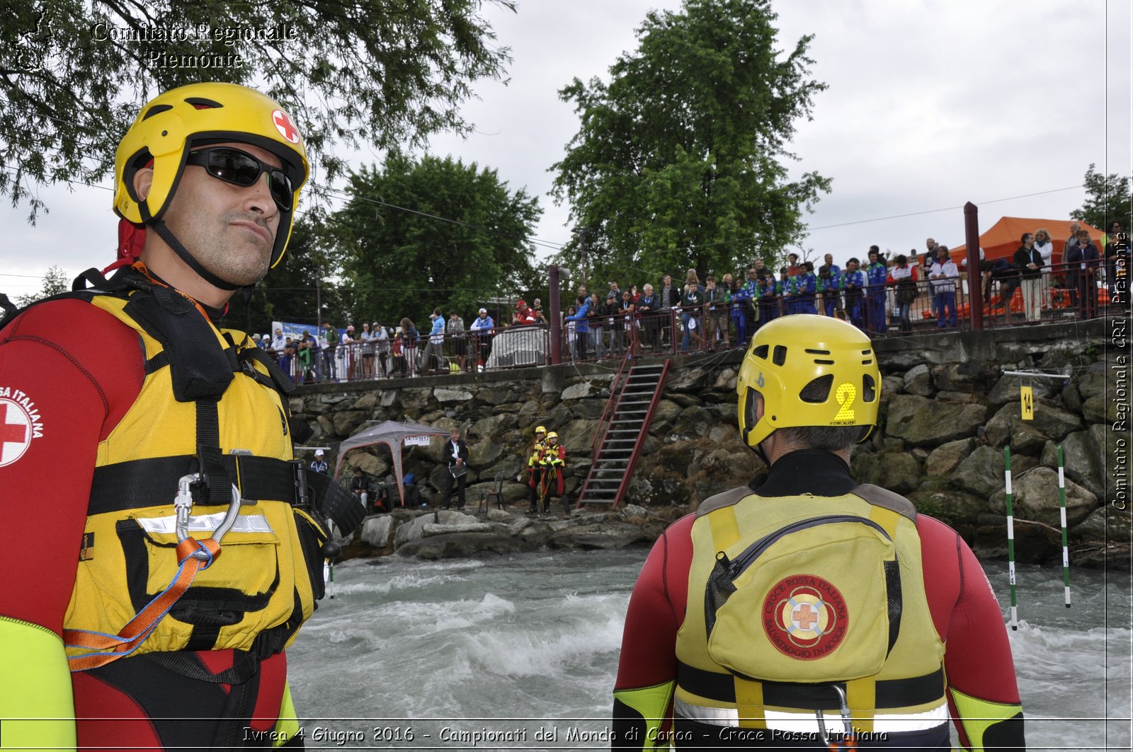 Ivrea 4 Giugno 2016 - Campionati del Mondo di Canoa - Croce Rossa Italiana- Comitato Regionale del Piemonte