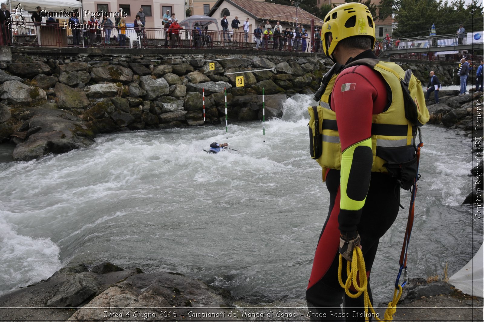 Ivrea 4 Giugno 2016 - Campionati del Mondo di Canoa - Croce Rossa Italiana- Comitato Regionale del Piemonte