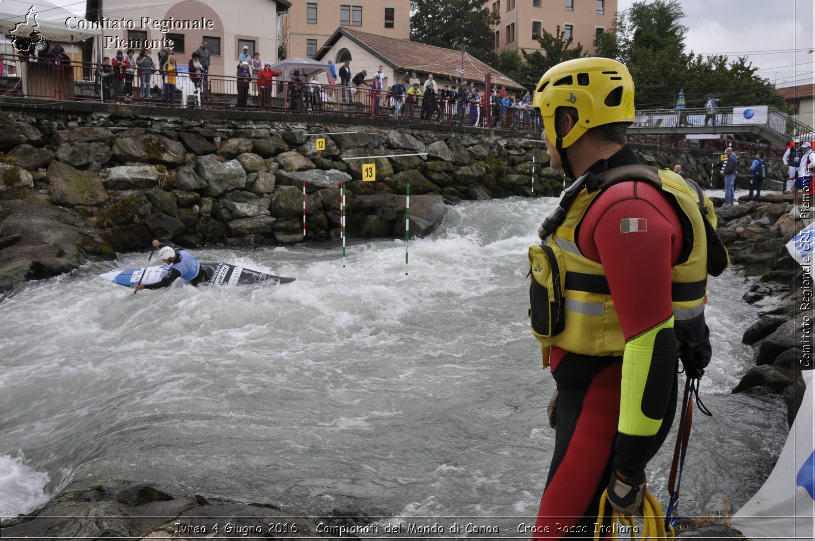 Ivrea 4 Giugno 2016 - Campionati del Mondo di Canoa - Croce Rossa Italiana- Comitato Regionale del Piemonte