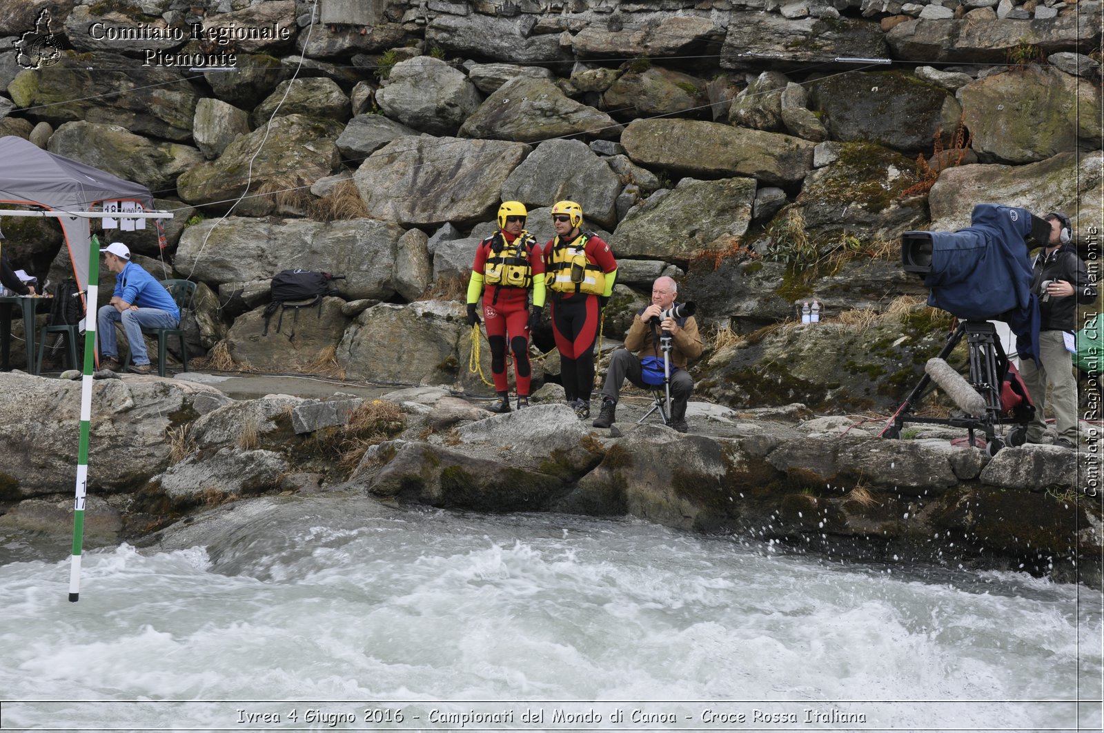 Ivrea 4 Giugno 2016 - Campionati del Mondo di Canoa - Croce Rossa Italiana- Comitato Regionale del Piemonte