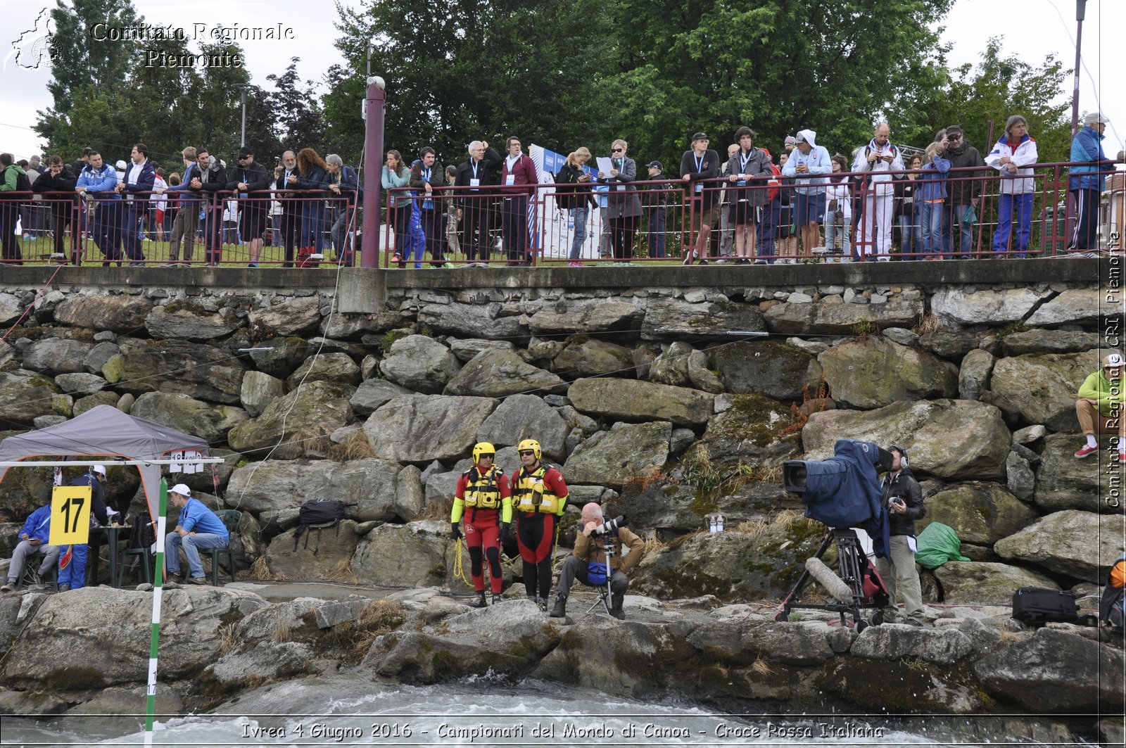 Ivrea 4 Giugno 2016 - Campionati del Mondo di Canoa - Croce Rossa Italiana- Comitato Regionale del Piemonte