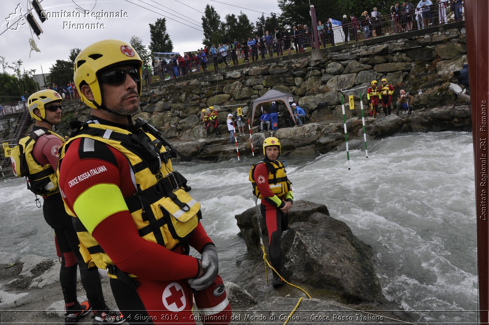 Ivrea 4 Giugno 2016 - Campionati del Mondo di Canoa - Croce Rossa Italiana- Comitato Regionale del Piemonte