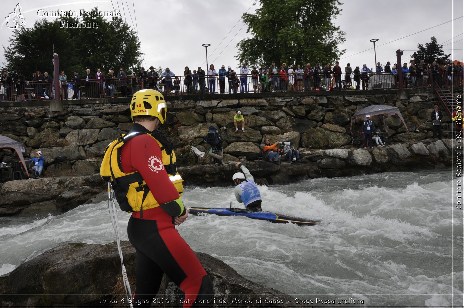 Ivrea 4 Giugno 2016 - Campionati del Mondo di Canoa - Croce Rossa Italiana- Comitato Regionale del Piemonte