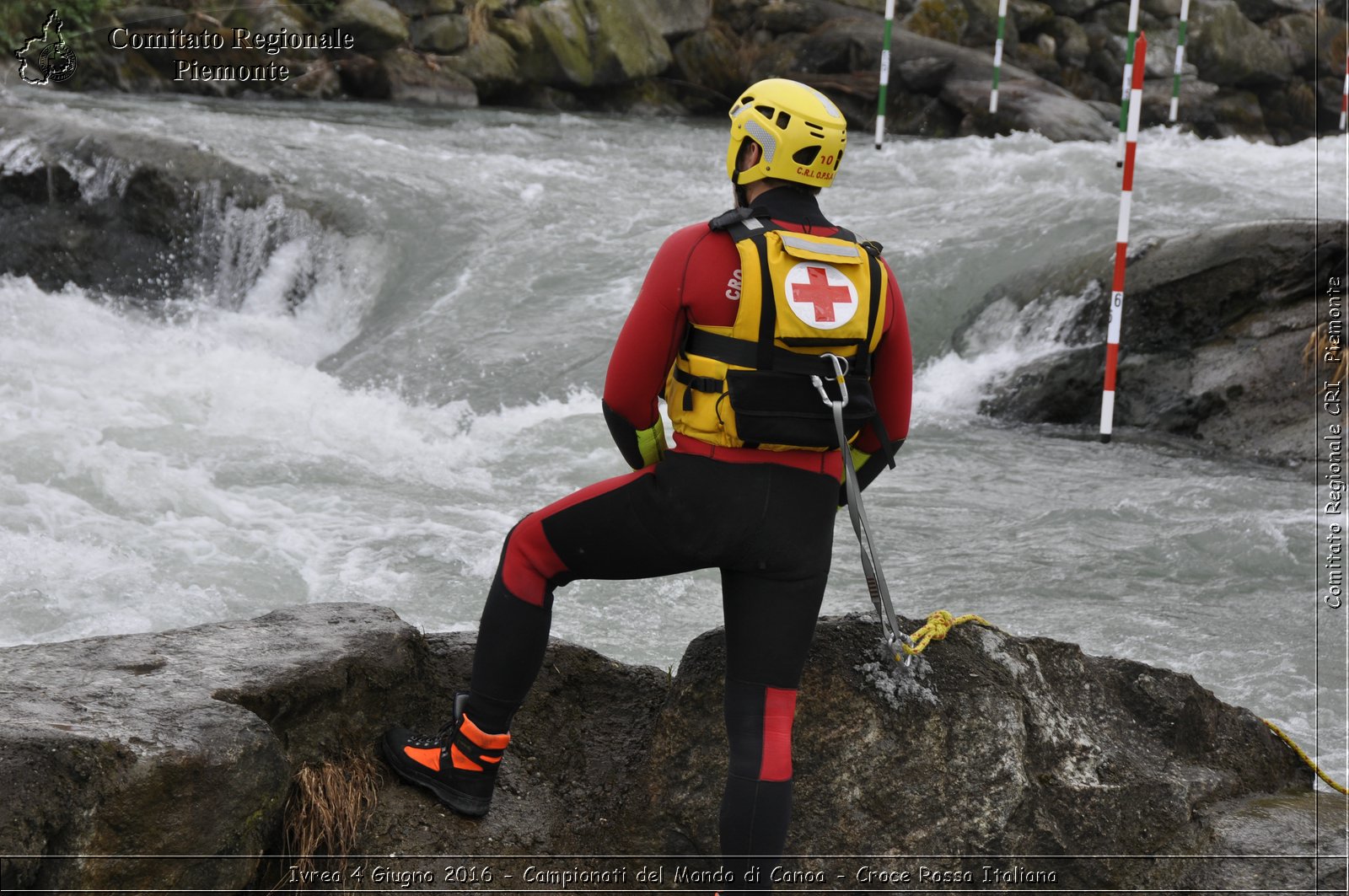 Ivrea 4 Giugno 2016 - Campionati del Mondo di Canoa - Croce Rossa Italiana- Comitato Regionale del Piemonte