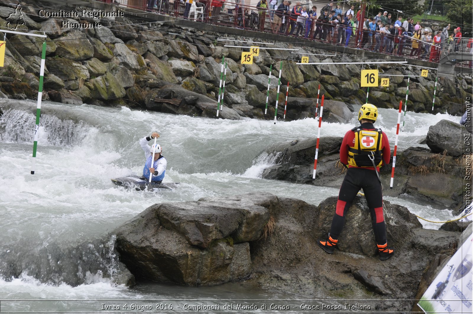 Ivrea 4 Giugno 2016 - Campionati del Mondo di Canoa - Croce Rossa Italiana- Comitato Regionale del Piemonte