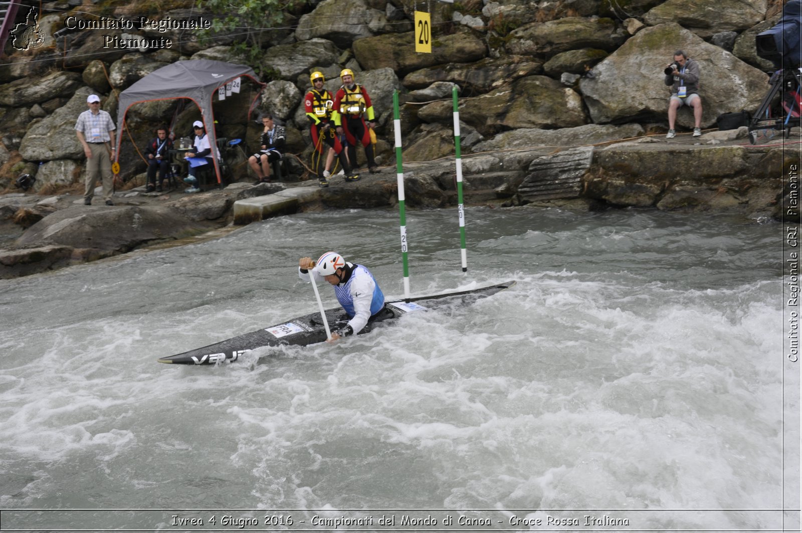 Ivrea 4 Giugno 2016 - Campionati del Mondo di Canoa - Croce Rossa Italiana- Comitato Regionale del Piemonte