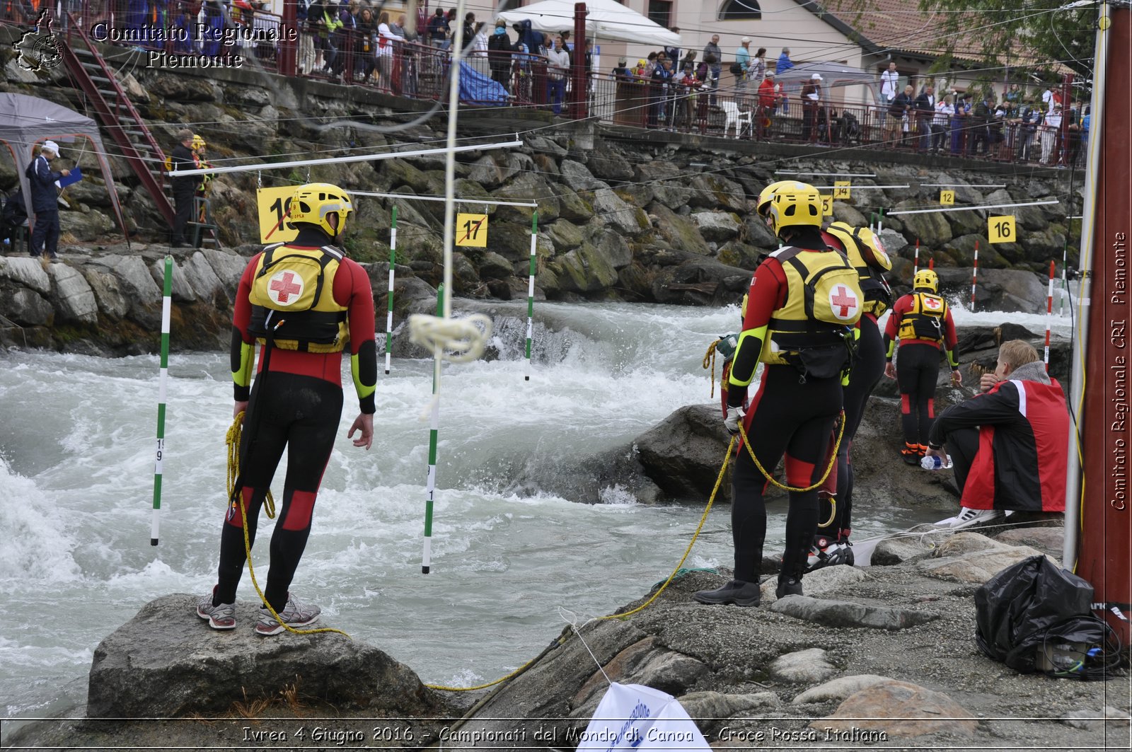 Ivrea 4 Giugno 2016 - Campionati del Mondo di Canoa - Croce Rossa Italiana- Comitato Regionale del Piemonte