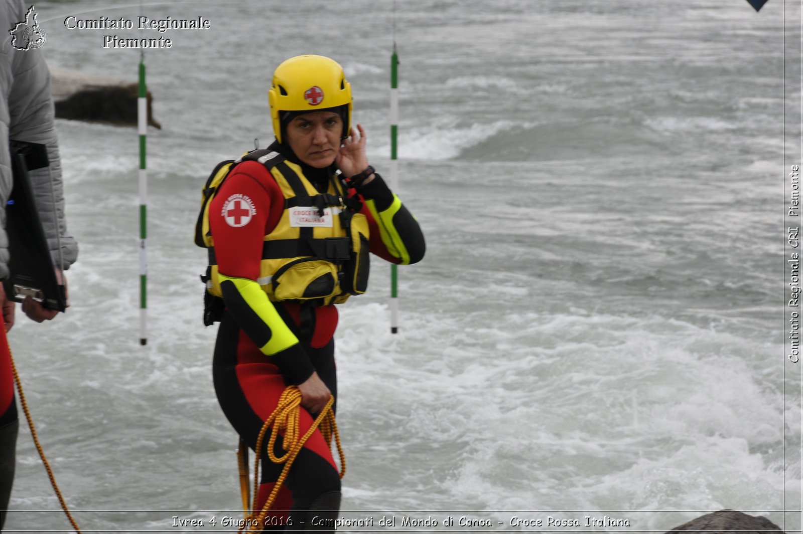 Ivrea 4 Giugno 2016 - Campionati del Mondo di Canoa - Croce Rossa Italiana- Comitato Regionale del Piemonte