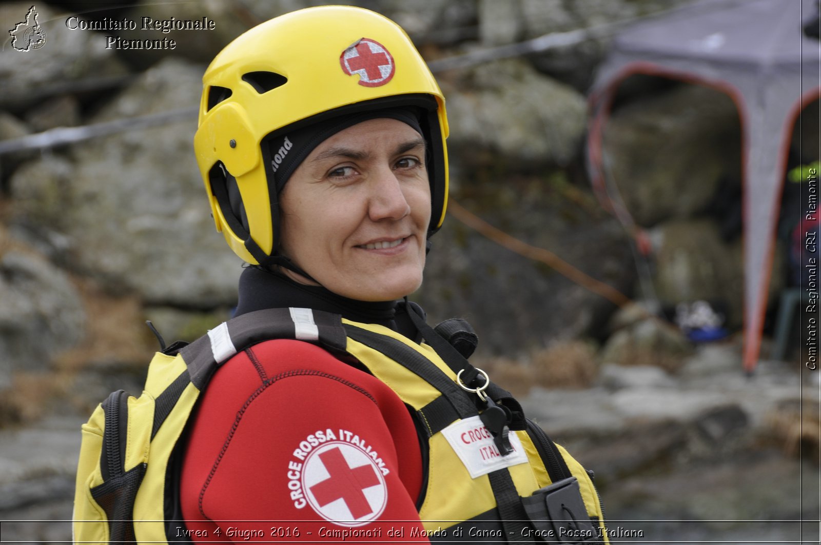 Ivrea 4 Giugno 2016 - Campionati del Mondo di Canoa - Croce Rossa Italiana- Comitato Regionale del Piemonte