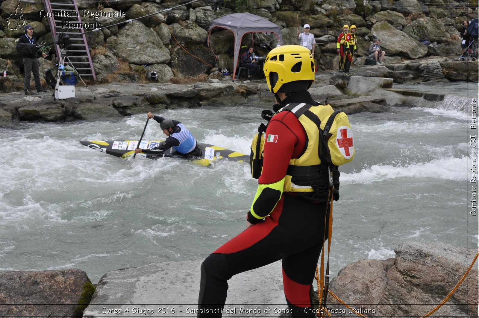 Ivrea 4 Giugno 2016 - Campionati del Mondo di Canoa - Croce Rossa Italiana- Comitato Regionale del Piemonte