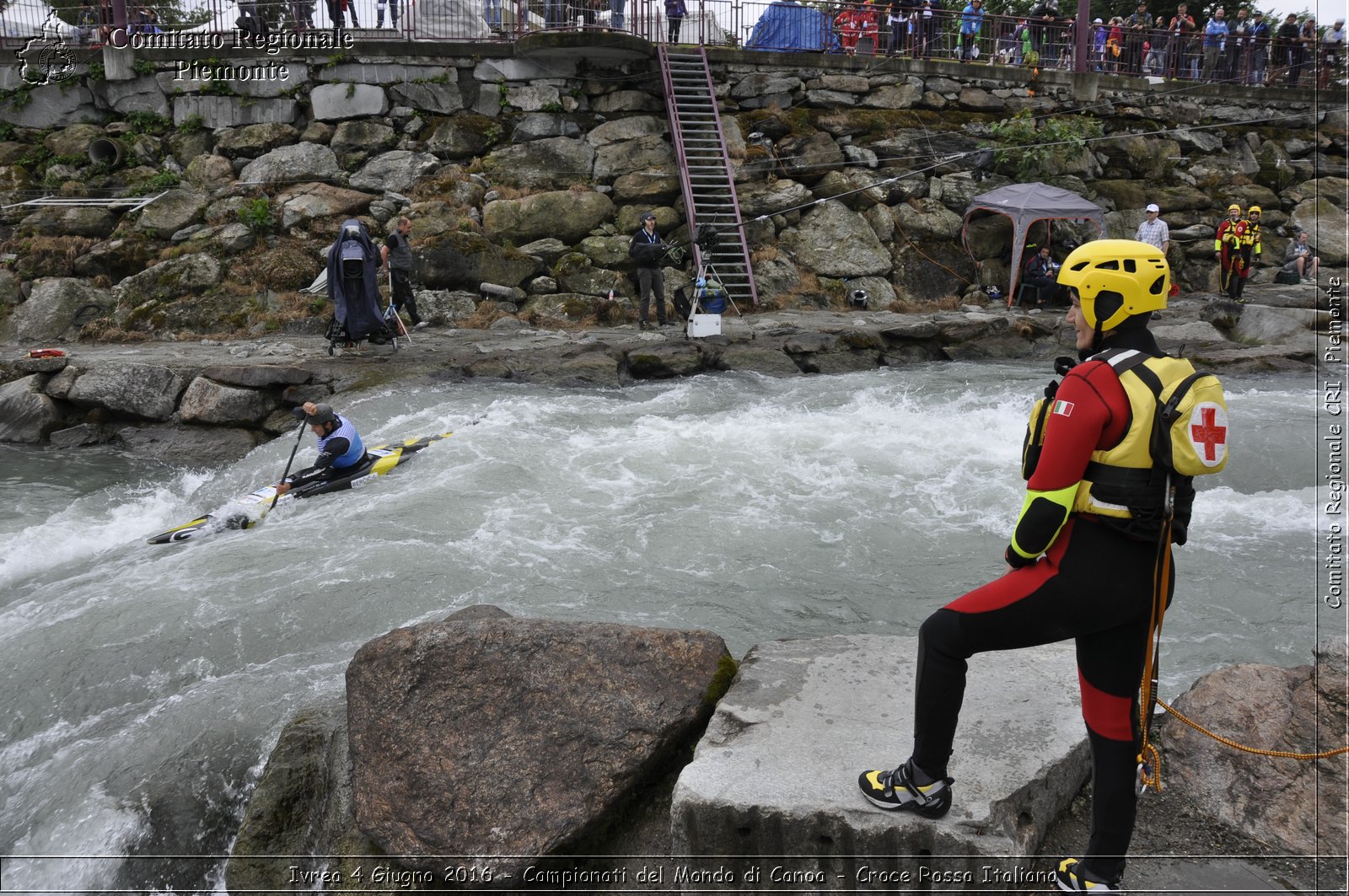 Ivrea 4 Giugno 2016 - Campionati del Mondo di Canoa - Croce Rossa Italiana- Comitato Regionale del Piemonte