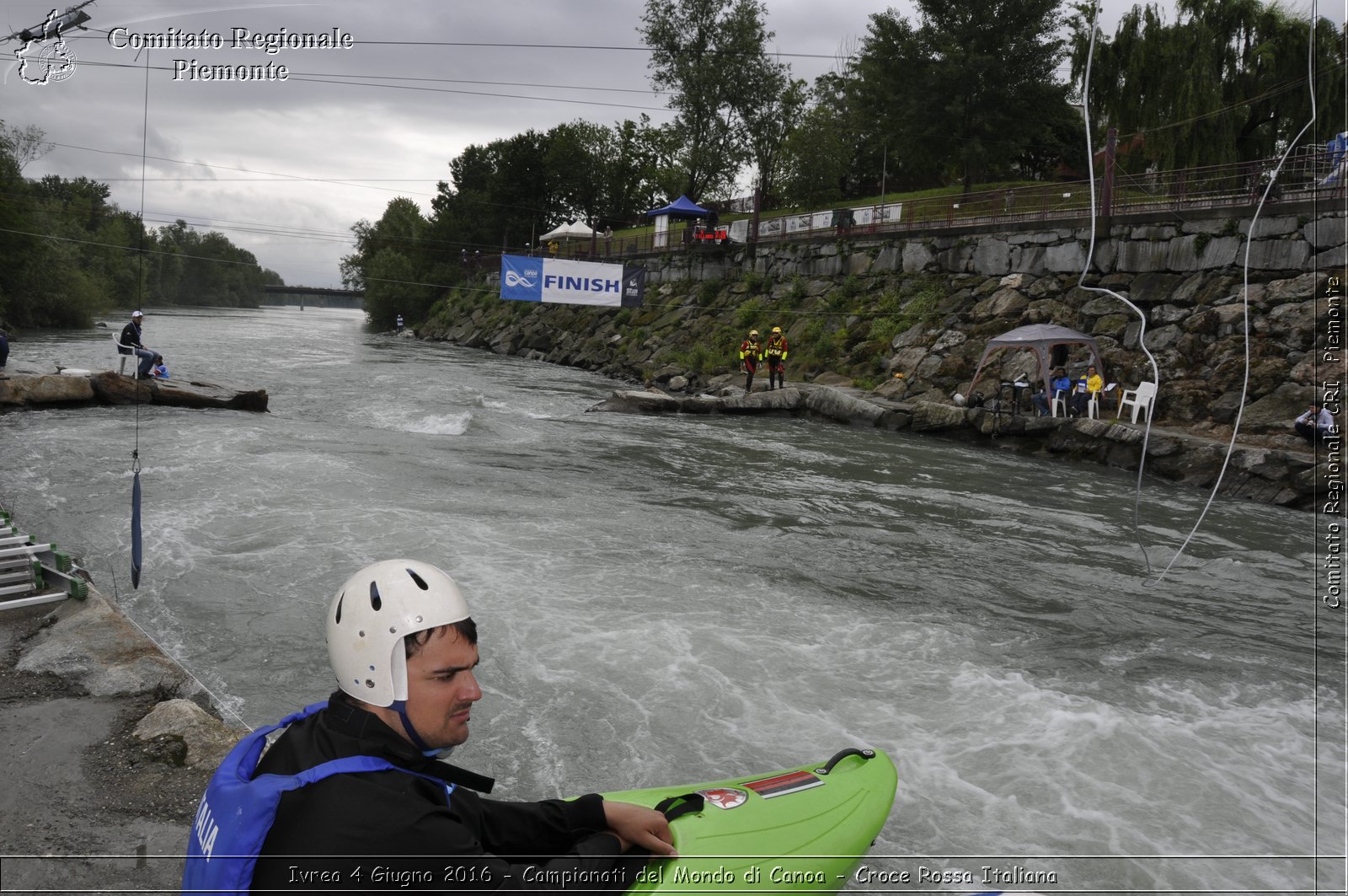 Ivrea 4 Giugno 2016 - Campionati del Mondo di Canoa - Croce Rossa Italiana- Comitato Regionale del Piemonte