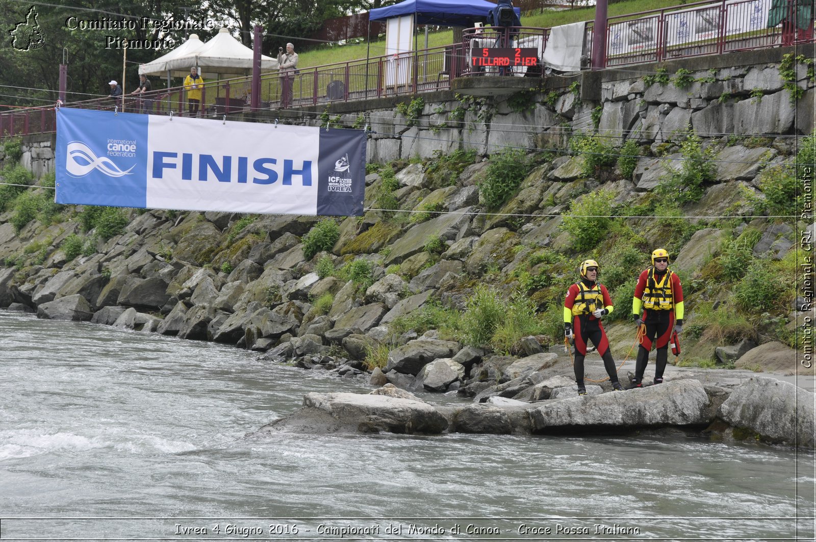 Ivrea 4 Giugno 2016 - Campionati del Mondo di Canoa - Croce Rossa Italiana- Comitato Regionale del Piemonte