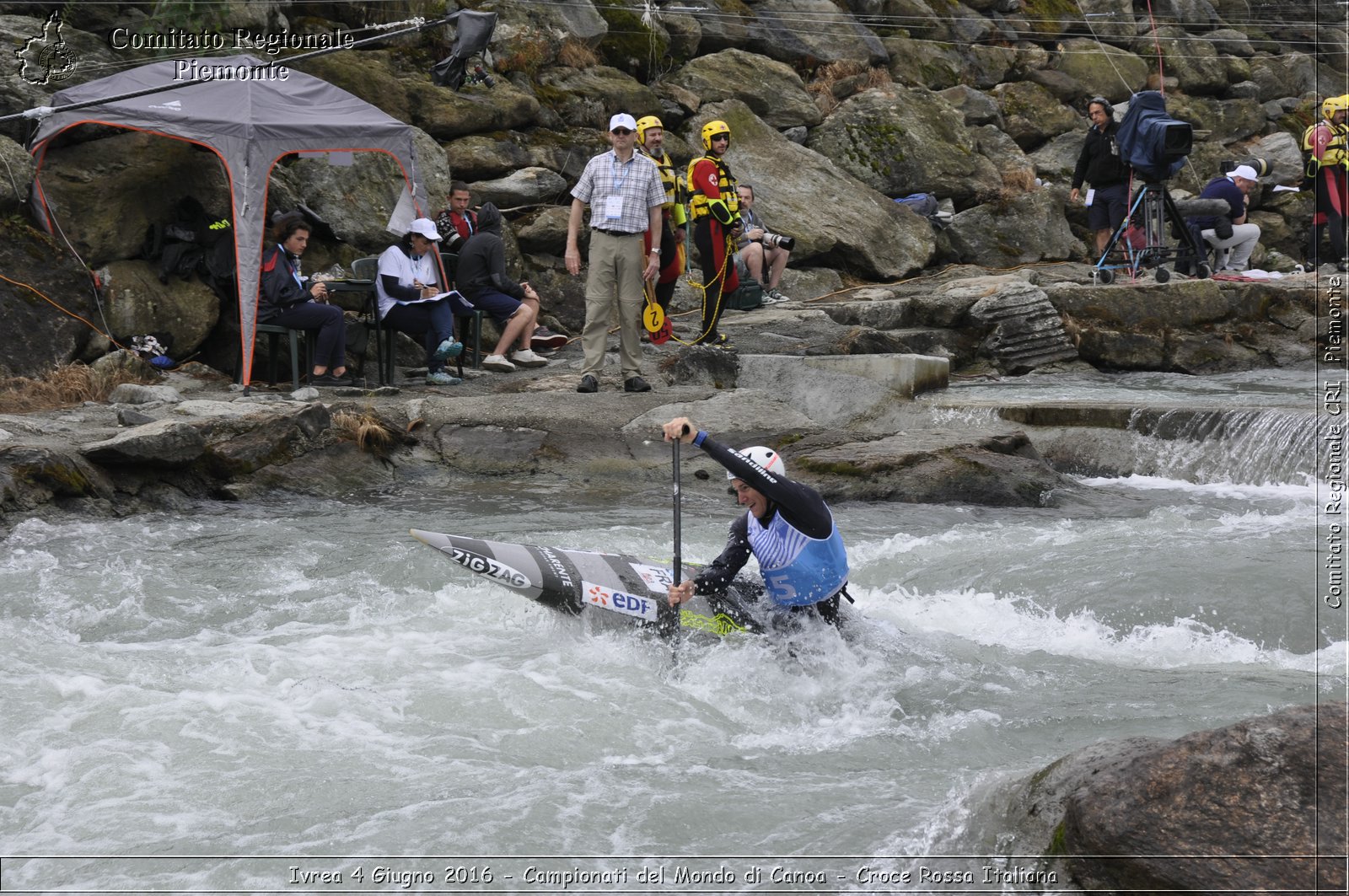 Ivrea 4 Giugno 2016 - Campionati del Mondo di Canoa - Croce Rossa Italiana- Comitato Regionale del Piemonte