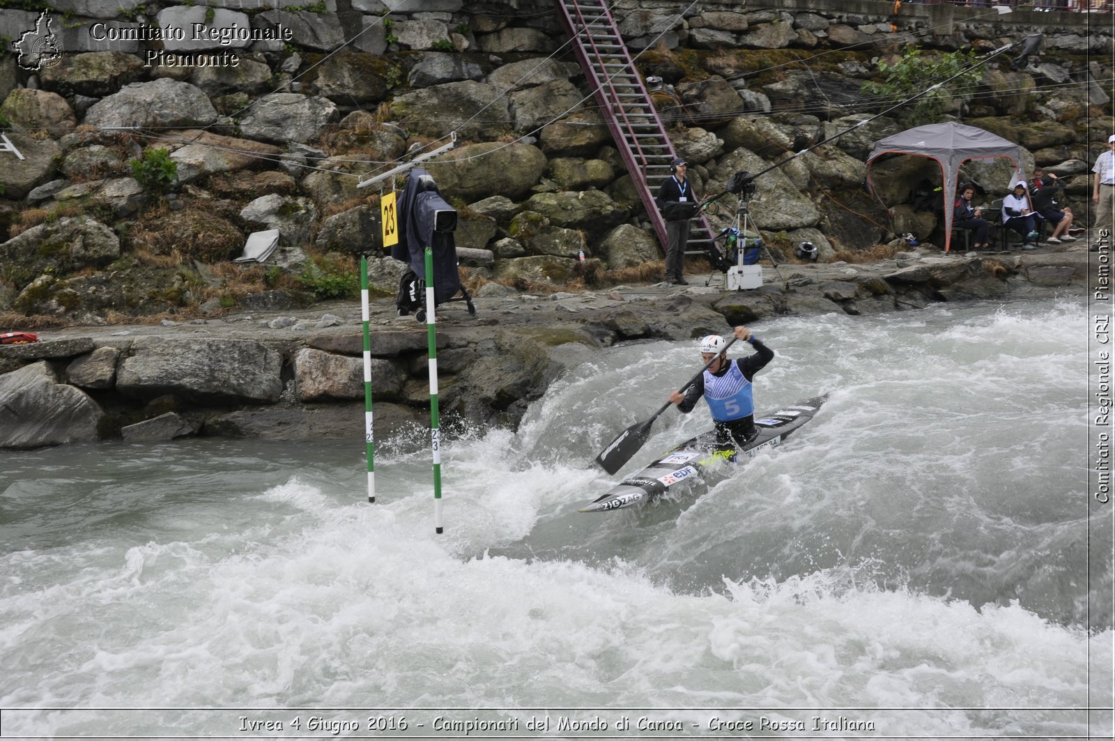 Ivrea 4 Giugno 2016 - Campionati del Mondo di Canoa - Croce Rossa Italiana- Comitato Regionale del Piemonte