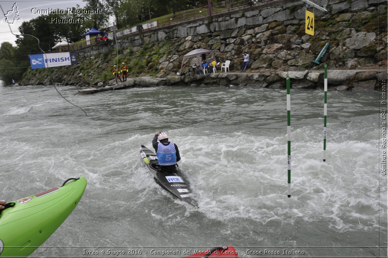 Ivrea 4 Giugno 2016 - Campionati del Mondo di Canoa - Croce Rossa Italiana- Comitato Regionale del Piemonte