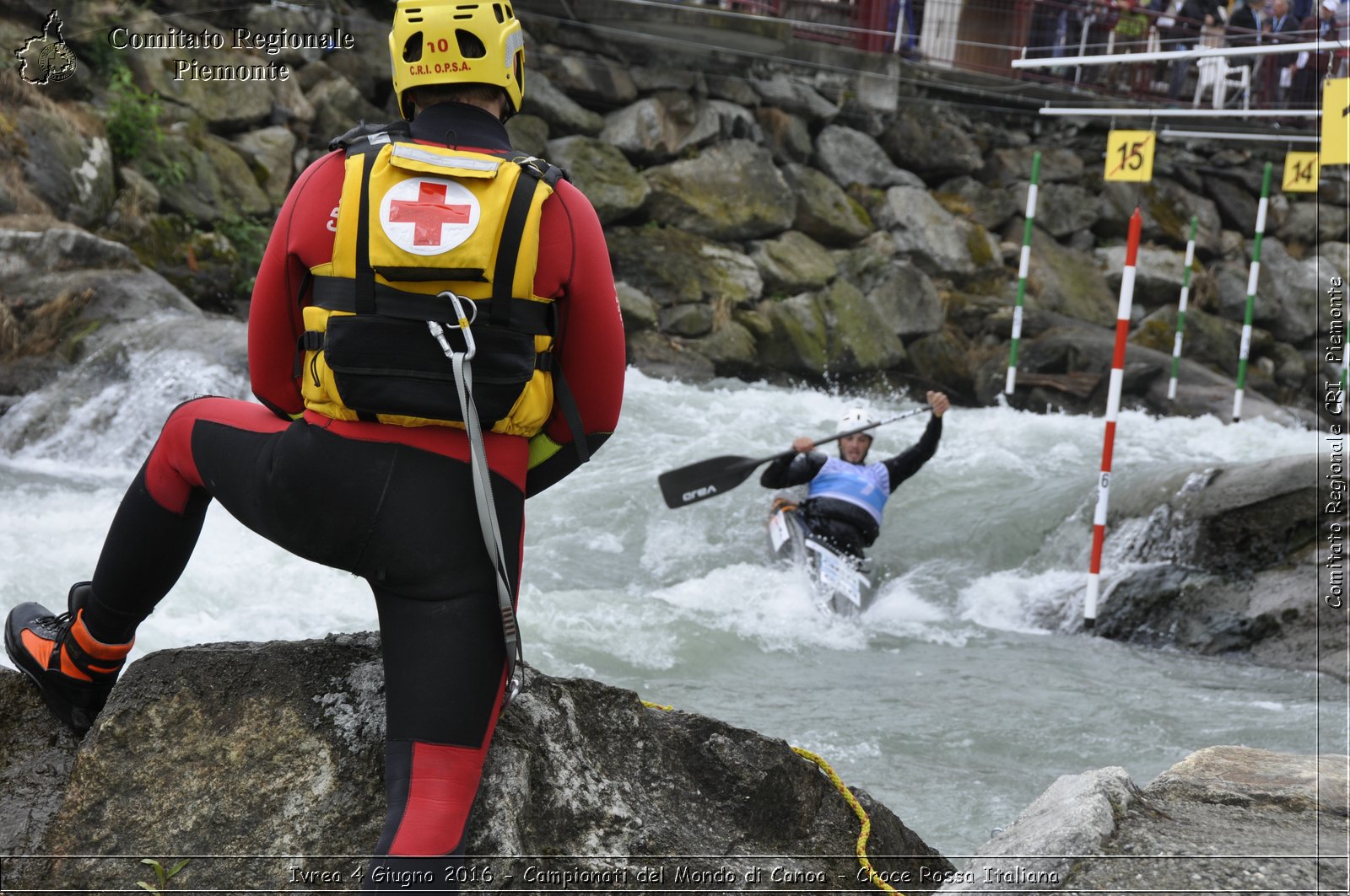 Ivrea 4 Giugno 2016 - Campionati del Mondo di Canoa - Croce Rossa Italiana- Comitato Regionale del Piemonte