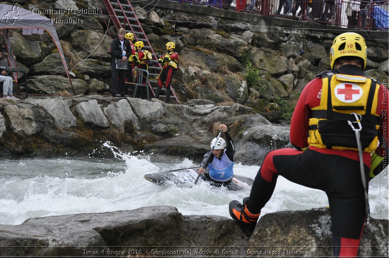 Ivrea 4 Giugno 2016 - Campionati del Mondo di Canoa - Croce Rossa Italiana- Comitato Regionale del Piemonte