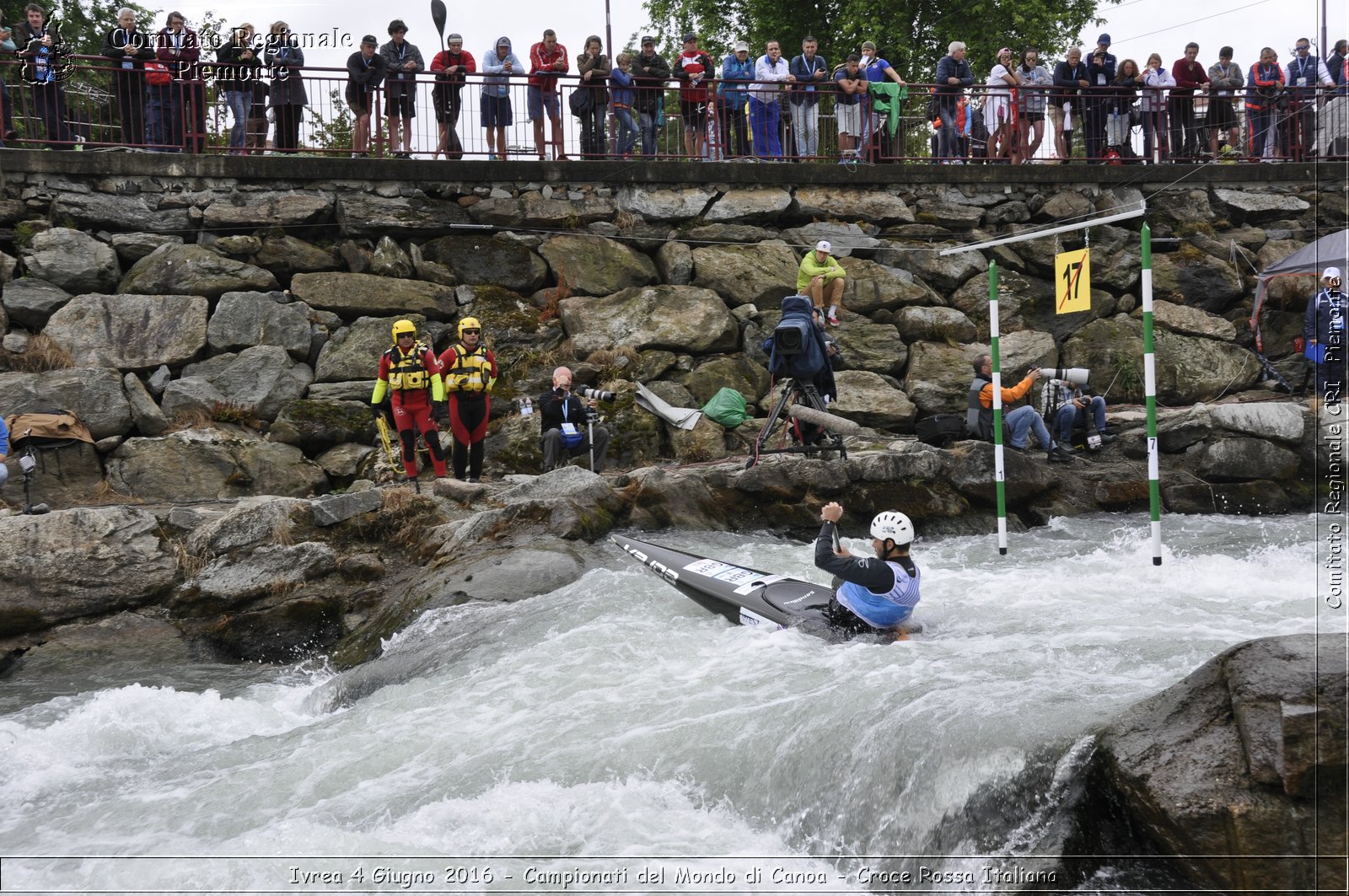 Ivrea 4 Giugno 2016 - Campionati del Mondo di Canoa - Croce Rossa Italiana- Comitato Regionale del Piemonte