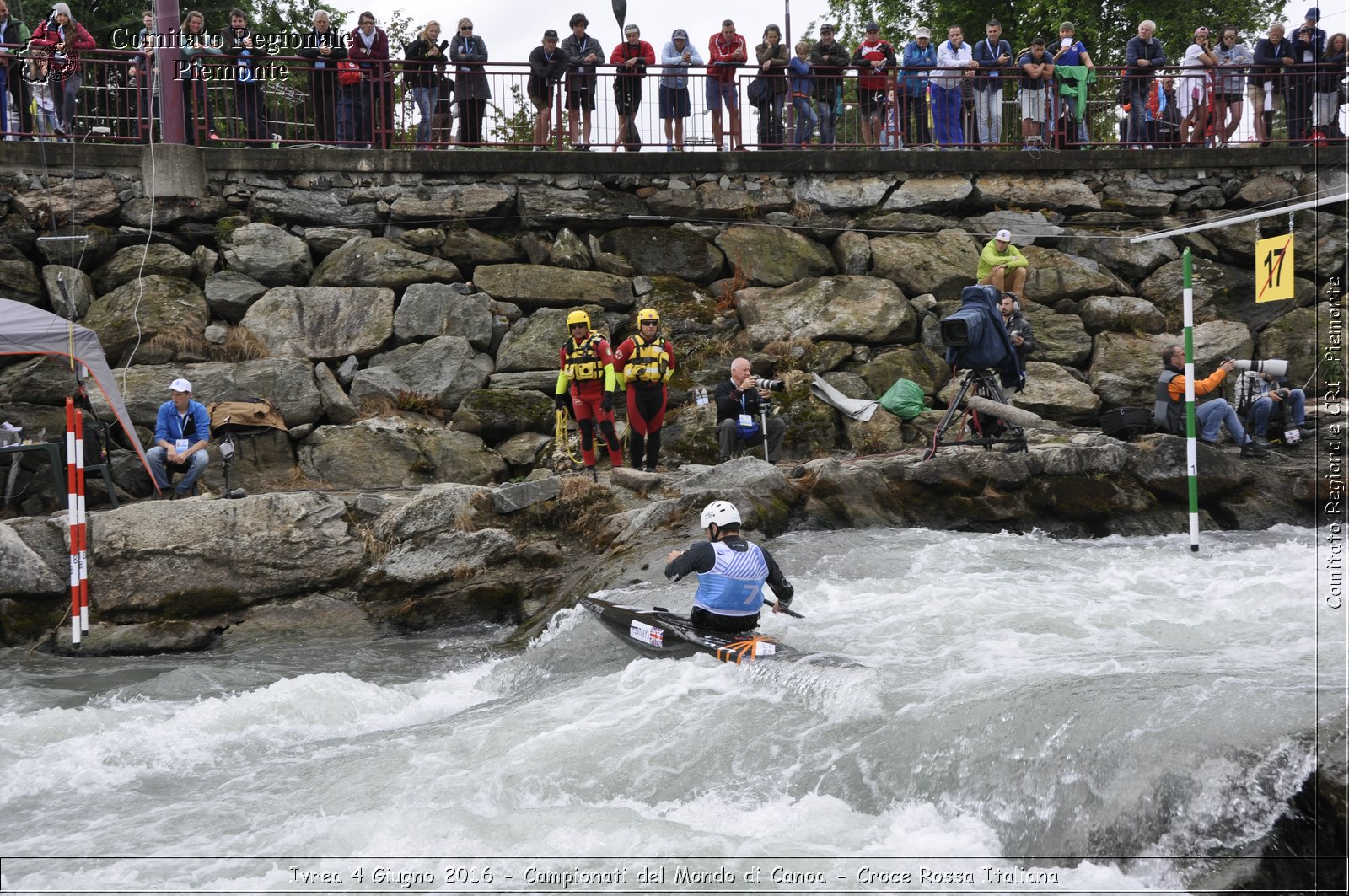 Ivrea 4 Giugno 2016 - Campionati del Mondo di Canoa - Croce Rossa Italiana- Comitato Regionale del Piemonte