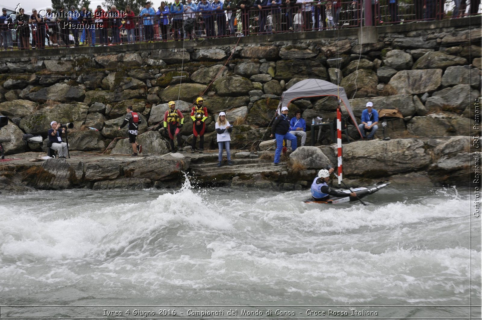 Ivrea 4 Giugno 2016 - Campionati del Mondo di Canoa - Croce Rossa Italiana- Comitato Regionale del Piemonte