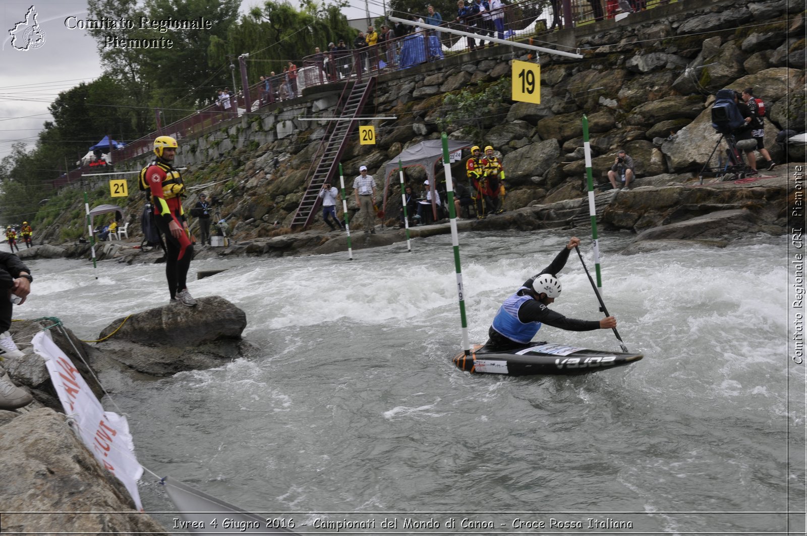 Ivrea 4 Giugno 2016 - Campionati del Mondo di Canoa - Croce Rossa Italiana- Comitato Regionale del Piemonte