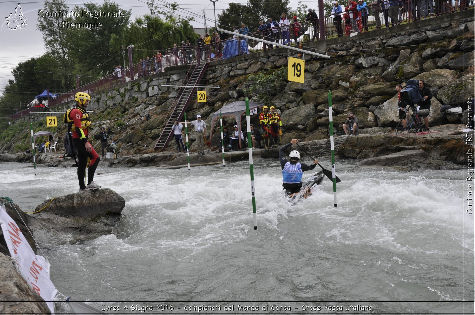 Ivrea 4 Giugno 2016 - Campionati del Mondo di Canoa - Croce Rossa Italiana- Comitato Regionale del Piemonte