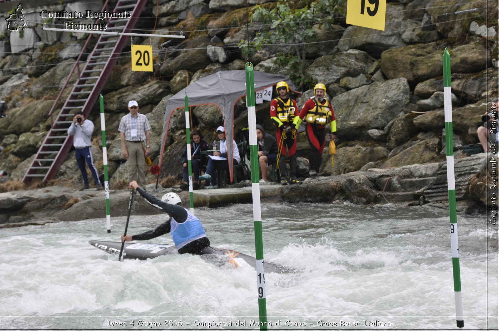 Ivrea 4 Giugno 2016 - Campionati del Mondo di Canoa - Croce Rossa Italiana- Comitato Regionale del Piemonte