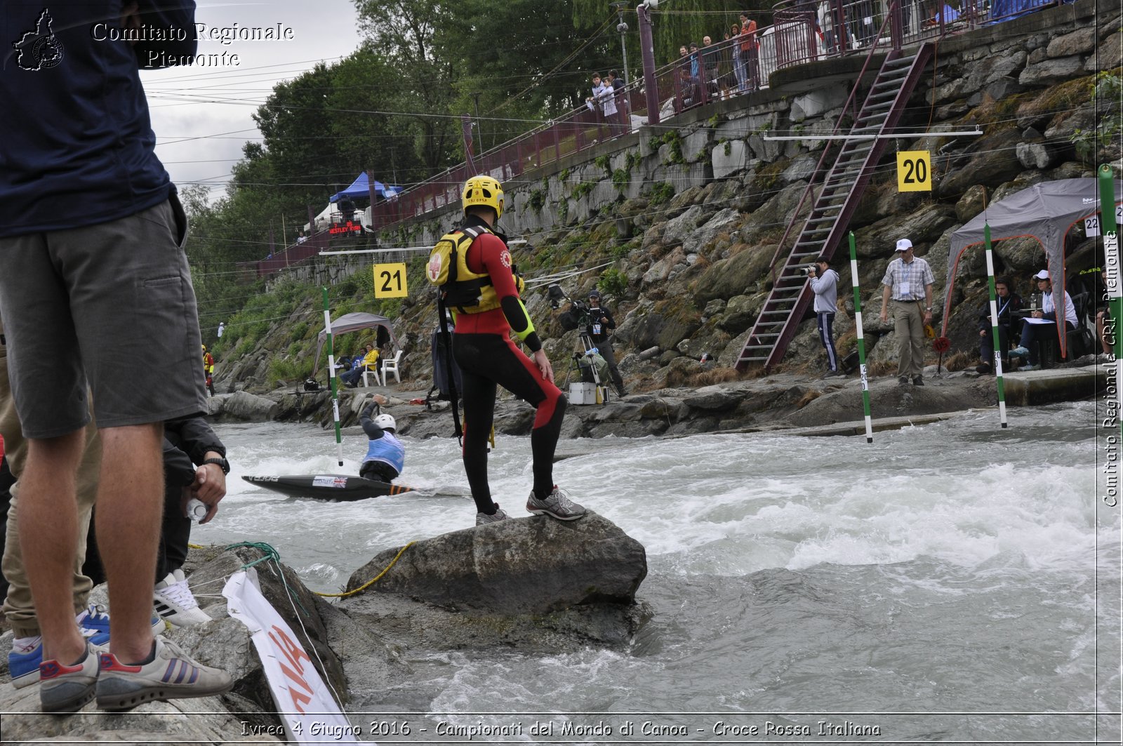 Ivrea 4 Giugno 2016 - Campionati del Mondo di Canoa - Croce Rossa Italiana- Comitato Regionale del Piemonte