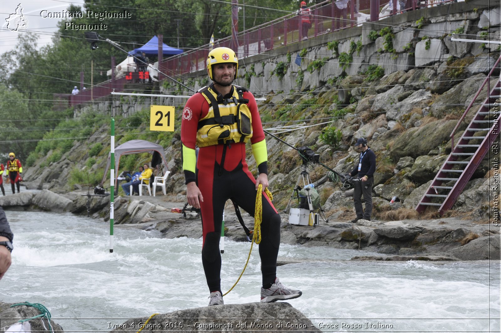 Ivrea 4 Giugno 2016 - Campionati del Mondo di Canoa - Croce Rossa Italiana- Comitato Regionale del Piemonte