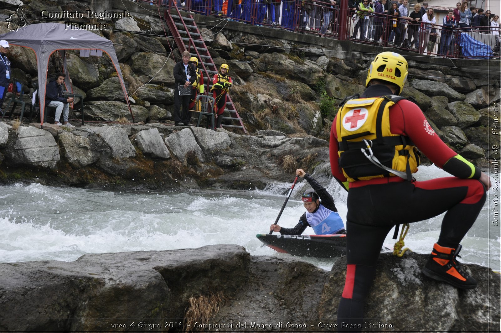 Ivrea 4 Giugno 2016 - Campionati del Mondo di Canoa - Croce Rossa Italiana- Comitato Regionale del Piemonte