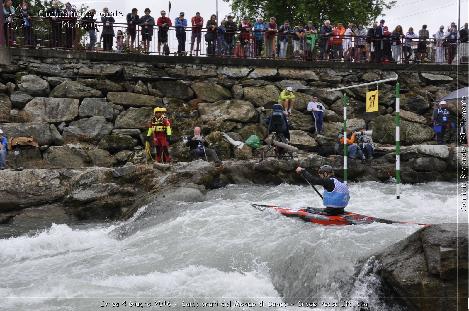 Ivrea 4 Giugno 2016 - Campionati del Mondo di Canoa - Croce Rossa Italiana- Comitato Regionale del Piemonte