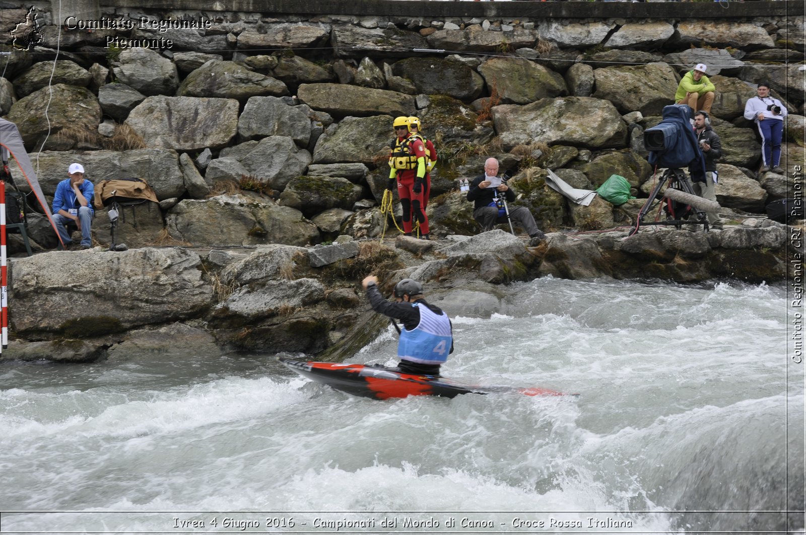 Ivrea 4 Giugno 2016 - Campionati del Mondo di Canoa - Croce Rossa Italiana- Comitato Regionale del Piemonte