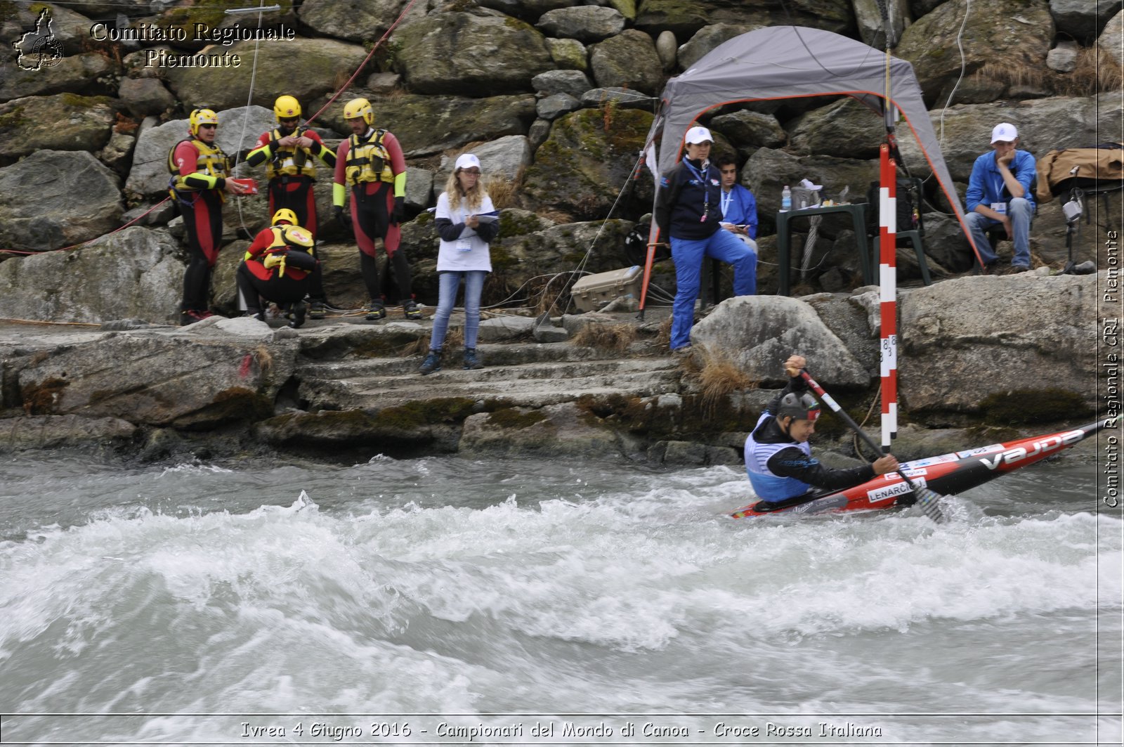 Ivrea 4 Giugno 2016 - Campionati del Mondo di Canoa - Croce Rossa Italiana- Comitato Regionale del Piemonte