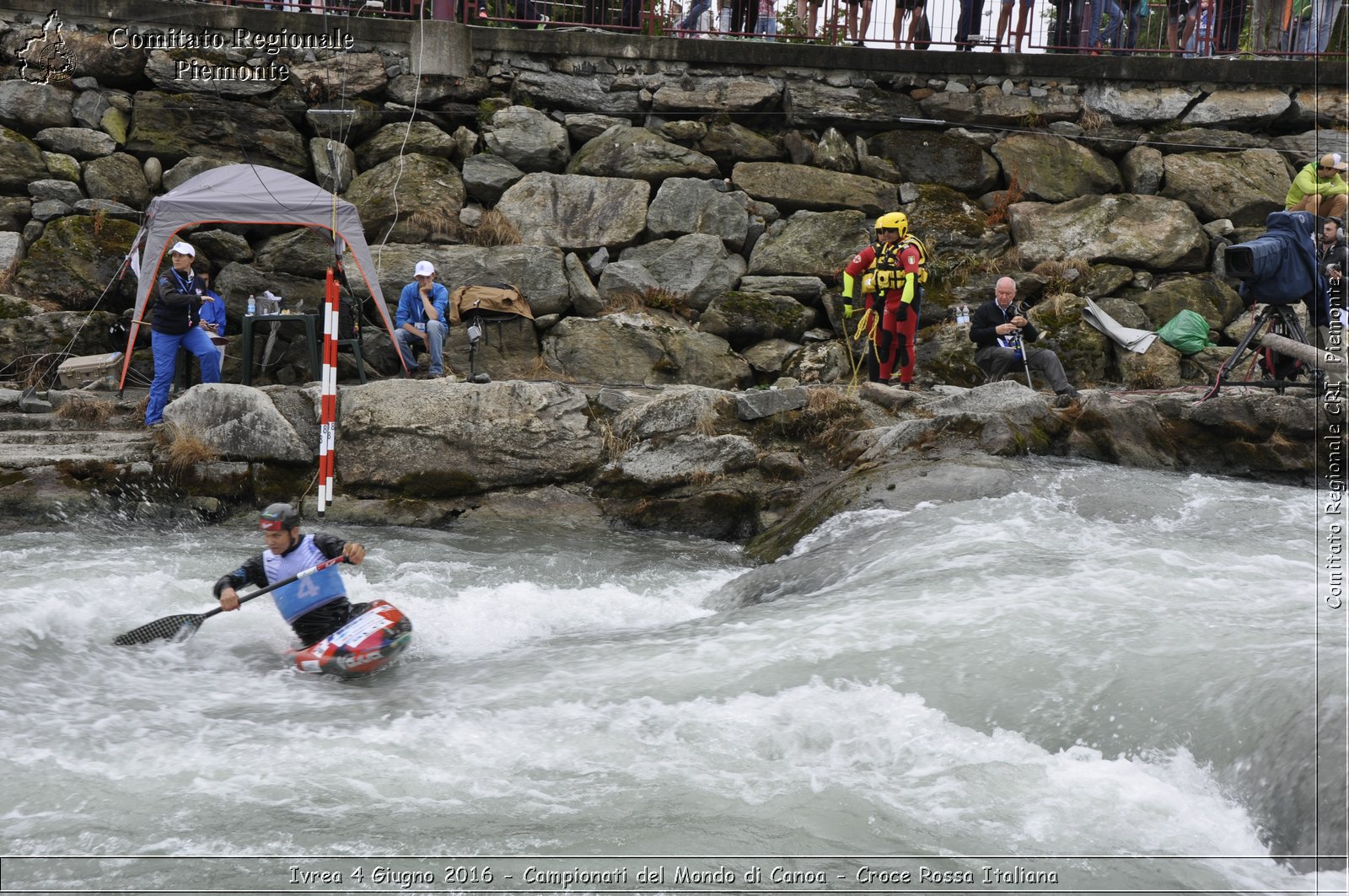 Ivrea 4 Giugno 2016 - Campionati del Mondo di Canoa - Croce Rossa Italiana- Comitato Regionale del Piemonte