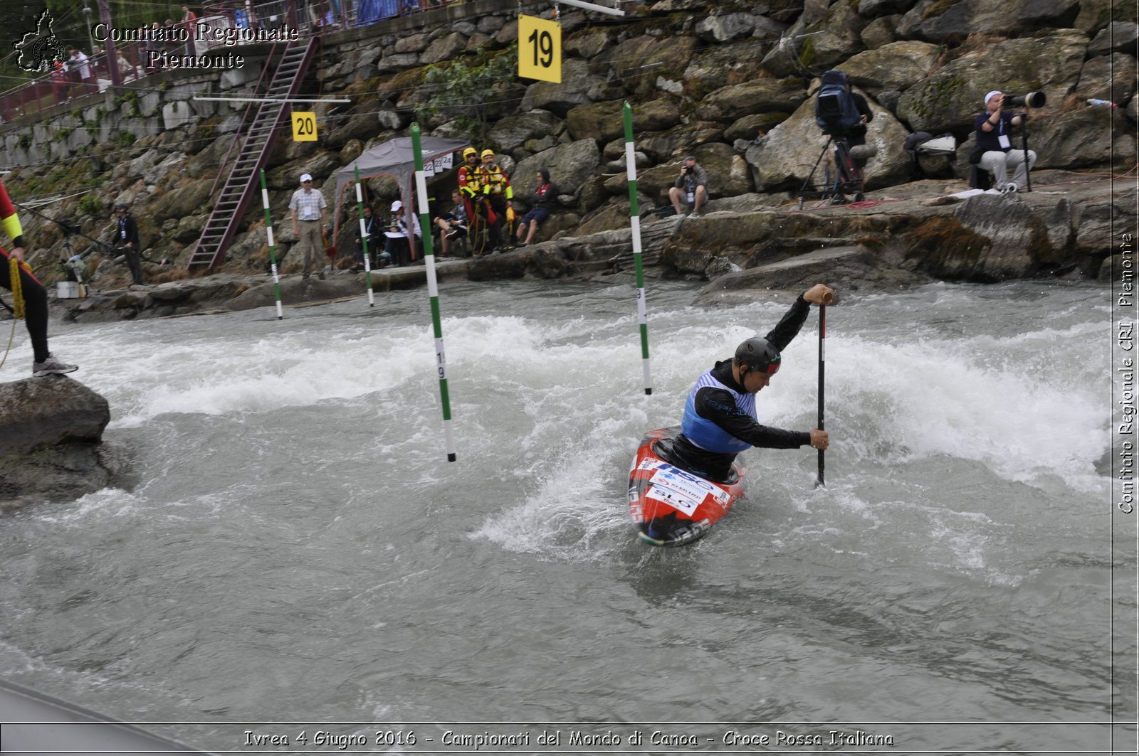 Ivrea 4 Giugno 2016 - Campionati del Mondo di Canoa - Croce Rossa Italiana- Comitato Regionale del Piemonte