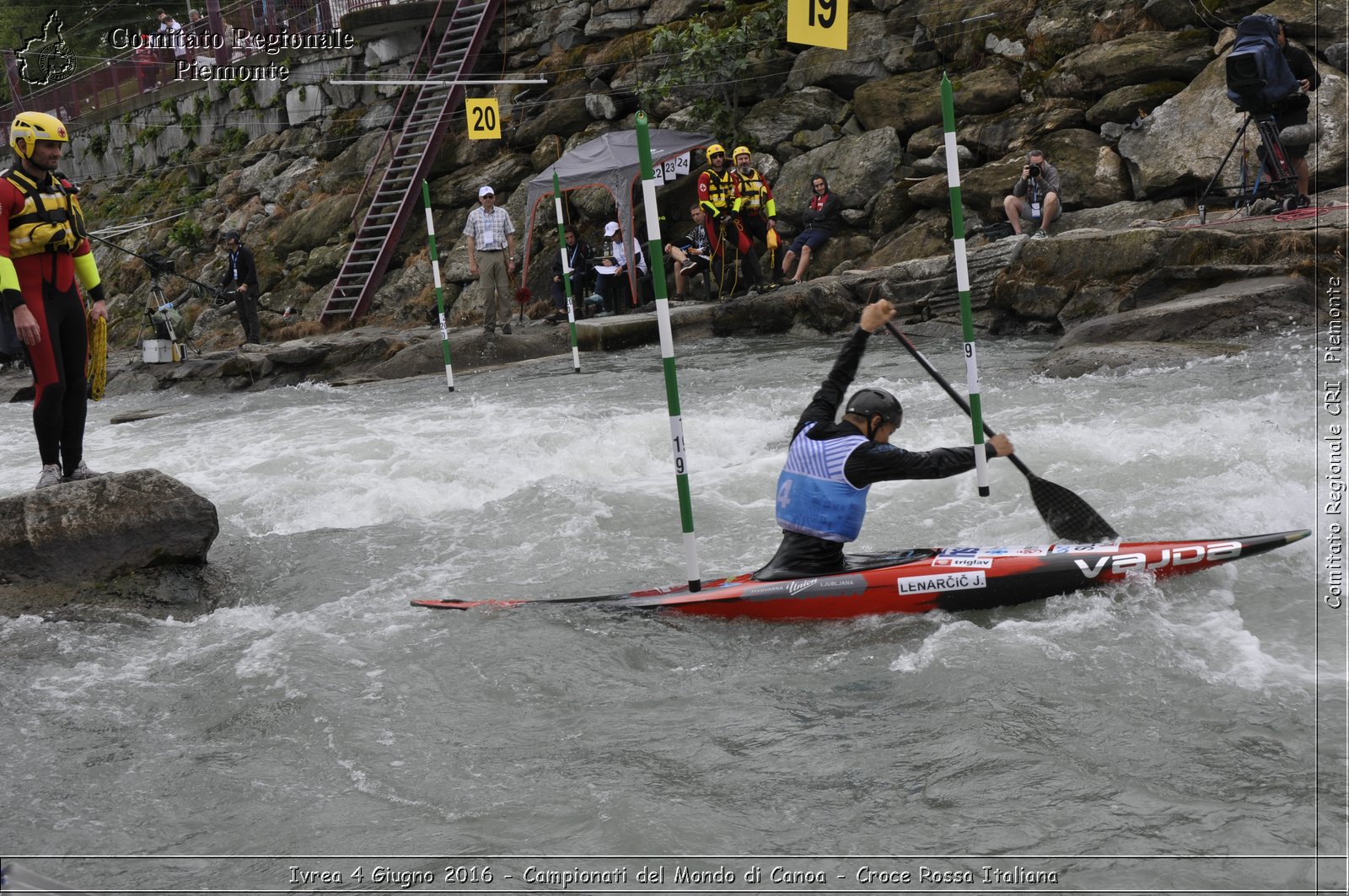 Ivrea 4 Giugno 2016 - Campionati del Mondo di Canoa - Croce Rossa Italiana- Comitato Regionale del Piemonte