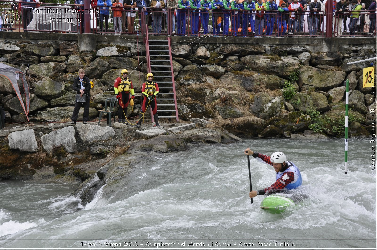 Ivrea 4 Giugno 2016 - Campionati del Mondo di Canoa - Croce Rossa Italiana- Comitato Regionale del Piemonte