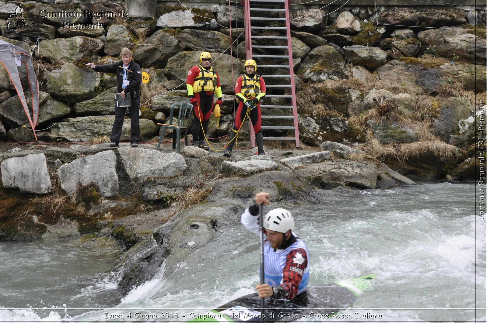 Ivrea 4 Giugno 2016 - Campionati del Mondo di Canoa - Croce Rossa Italiana- Comitato Regionale del Piemonte