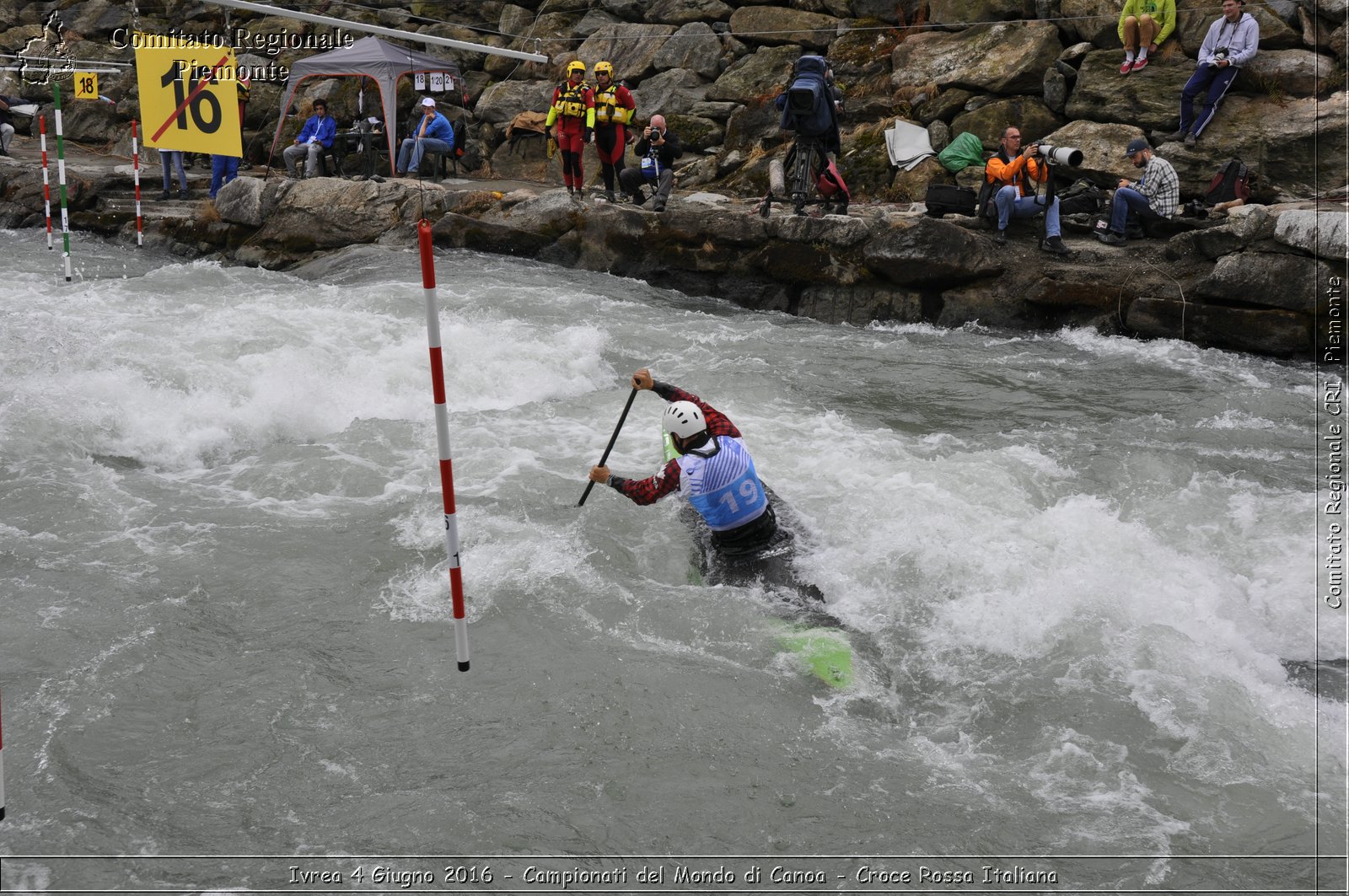 Ivrea 4 Giugno 2016 - Campionati del Mondo di Canoa - Croce Rossa Italiana- Comitato Regionale del Piemonte