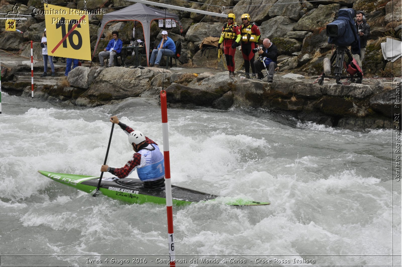 Ivrea 4 Giugno 2016 - Campionati del Mondo di Canoa - Croce Rossa Italiana- Comitato Regionale del Piemonte