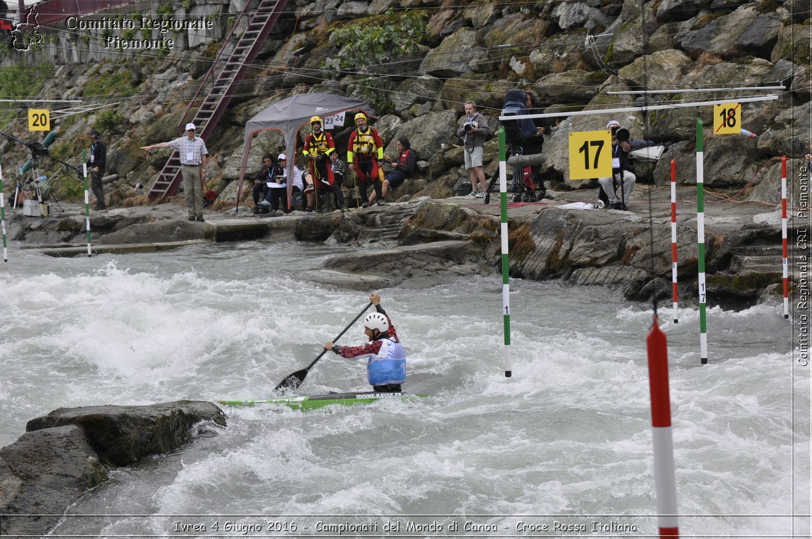 Ivrea 4 Giugno 2016 - Campionati del Mondo di Canoa - Croce Rossa Italiana- Comitato Regionale del Piemonte