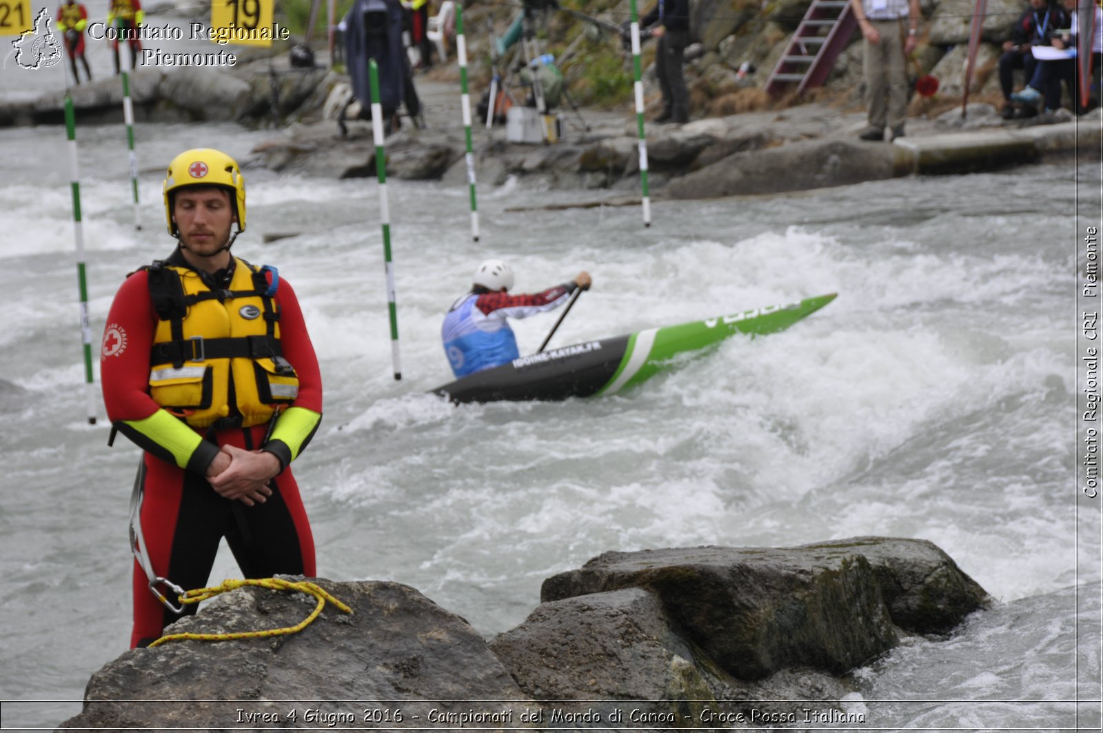 Ivrea 4 Giugno 2016 - Campionati del Mondo di Canoa - Croce Rossa Italiana- Comitato Regionale del Piemonte