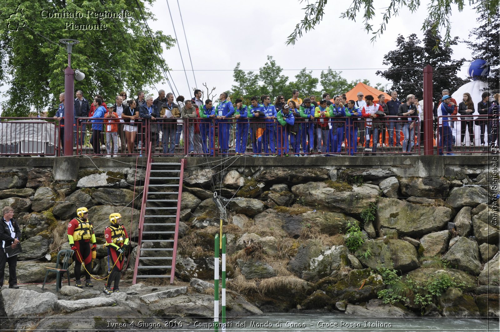 Ivrea 4 Giugno 2016 - Campionati del Mondo di Canoa - Croce Rossa Italiana- Comitato Regionale del Piemonte