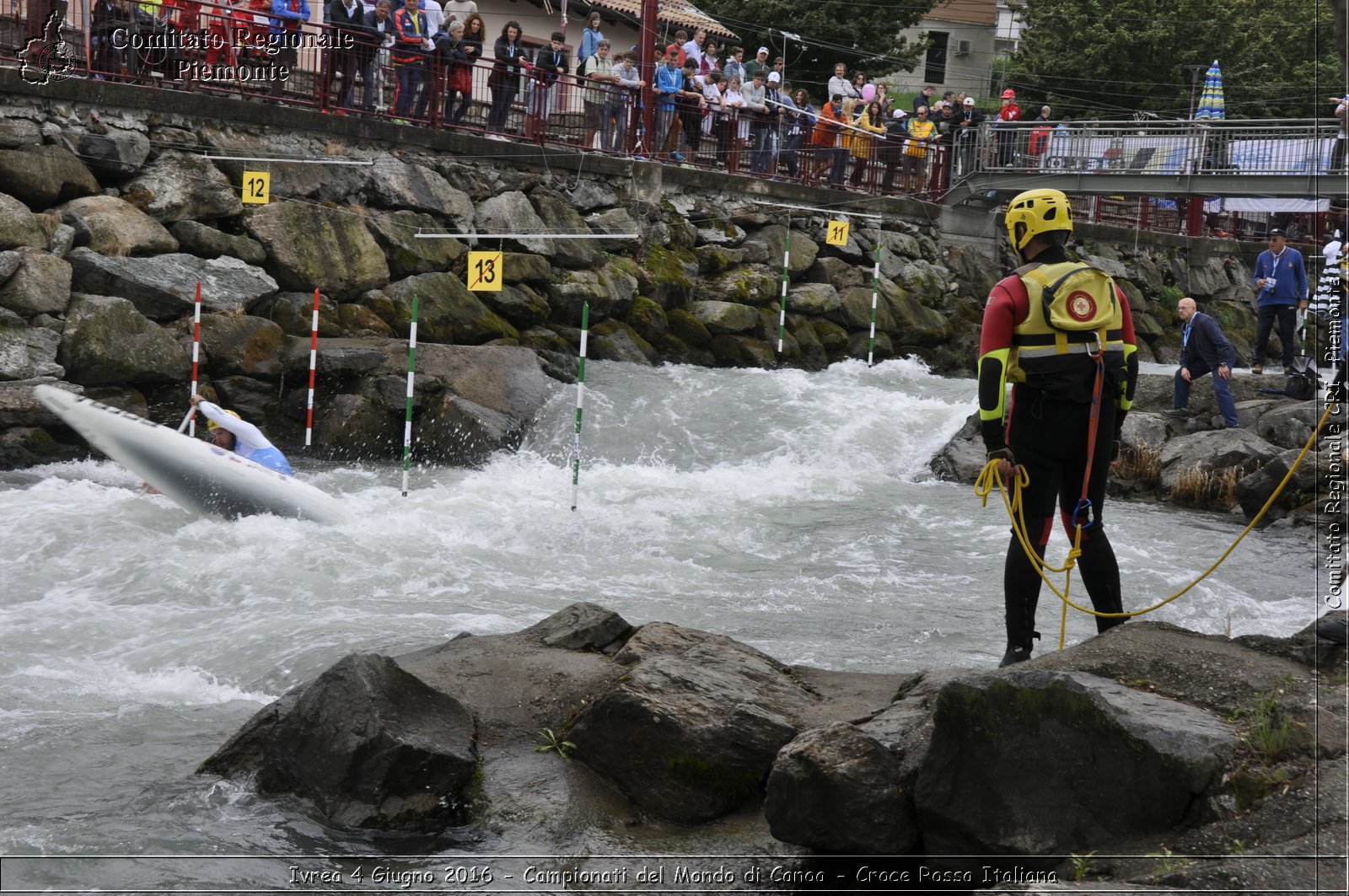 Ivrea 4 Giugno 2016 - Campionati del Mondo di Canoa - Croce Rossa Italiana- Comitato Regionale del Piemonte